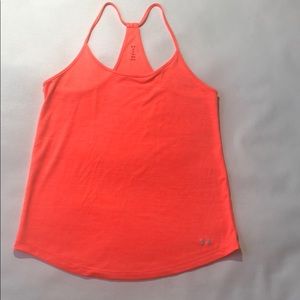 Orange sport tank